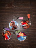 Tassel keychains